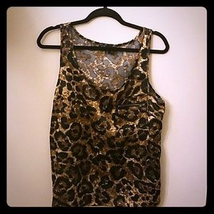 Leopard print tank